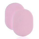 GoodJanes Facial Sponges for Sensitive Skin – Hypoallergenic Reusable Face Sponges for Gentle Cleansing & Light Exfoliation – Latex-Free, Non-Irritating Skincare Tools, 2-Pack