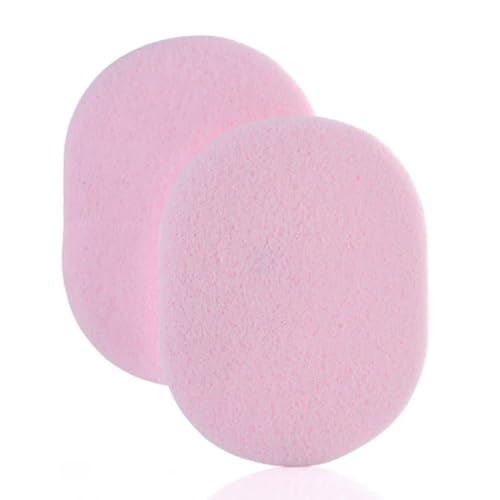 GoodJanes Facial Sponges for Sensitive Skin – Hypoallergenic Reusable Face Sponges for Gentle Cleansing & Light Exfoliation – Latex-Free, Non-Irritating Skincare Tools, 2-Pack