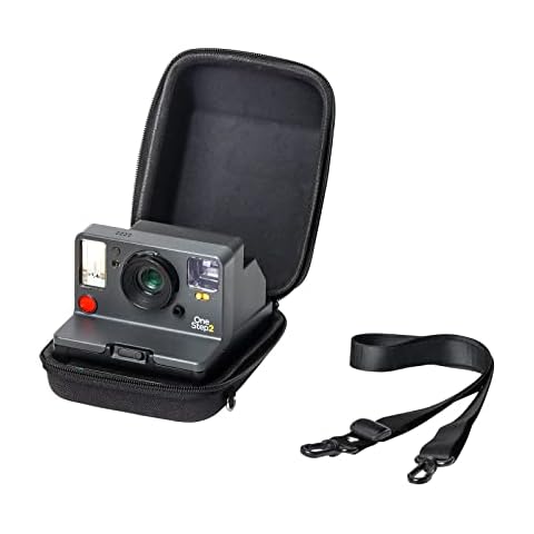 HIYQIN Now I-Type Case, Protective Case for Polaroid Now+/ Now I-Type/ OneStep+/ Onestep 2 VF Instant Film Camera Hard Shell Carrying Case with a Adjustable Shoulder Strap Cover