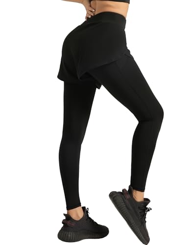 Bsubseach Activewear Leggings for Women Workout Athletic Legging High Waisted Tummy Control Yoga Pants with Pocket