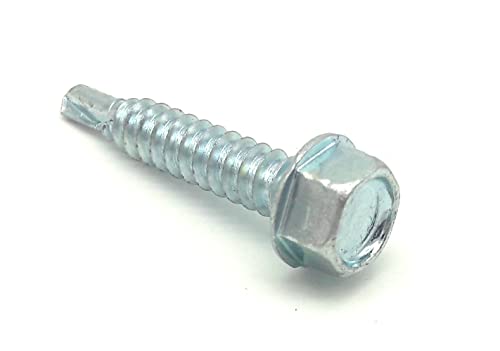 50 x Bohrschraube 6,3 x 32 mm Zaun Zaunbau Zaunpfosten Befestigung Halterung Zaunzubehör Zaunpfosten Zubehör Zaun Pfostenzubehör