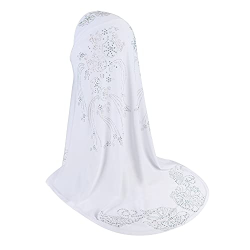 Muslim Head Wrap Scarf Shawl Hijab Long Breathable India Shoulder Girls Headwear2