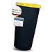 Produktbild Will-Jeder Mülleimer 60l mit geruchsdichtem Deckel (Gelb), Gelber Sack Ständer, Made in Germany, Müllsackständer ermöglicht rissfreie Säcke