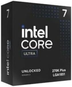 Intel® Core™ Ultra 7 Processor 270K Plus 24 cores (8 P-cores + 16...