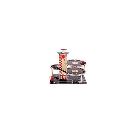 Hape E3002 Park and Go Garage - Wooden Car Park