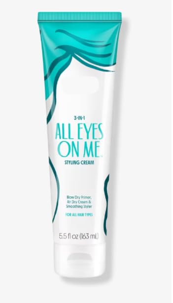 3-in-1 Hair Styling Cream Smoothes Tames Frizz & Adds Shine Lightweight Hold for All Hair Types Paraben Free 5.5 fl oz (Pack of 1)