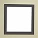 Bellaterra Home 203054-MIRROR-ES 203054 Solid Wood Frame Mirror, Espresso