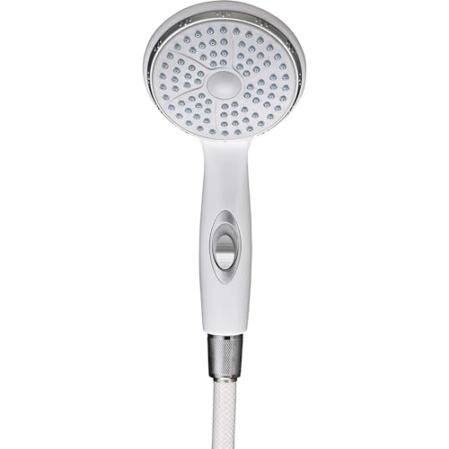 Cabezal de ducha manual Nova con manguera extra larga de 84 pulgadas miniatura 3