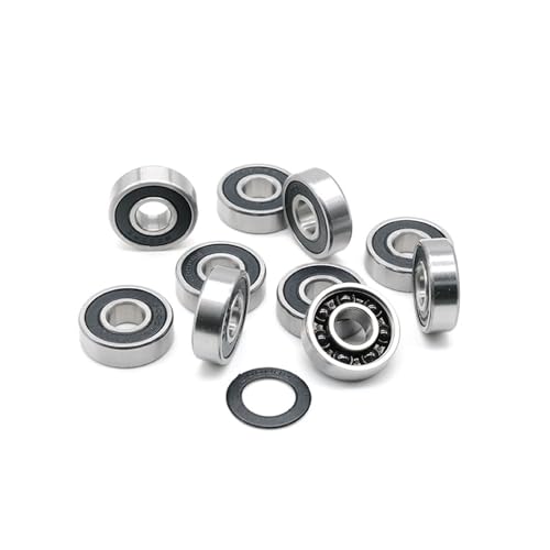 Roulement en céramique hybride 6000 RS 10x26x8mm pour boîtier de pédalier