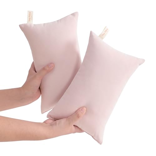 NTBAY Tiny Pillows, Down Alternative 7"x11" Microfiber Mini ...