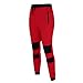 Mens Fleece Lined Sweatpants Joggers - Elastic Waist Drawstring Jogging Pants Patchwork Tapered Sweat Pant Workout with Pockets Thermal Clothes Running Gifts Fall Fashion 02# Red 3X-Large