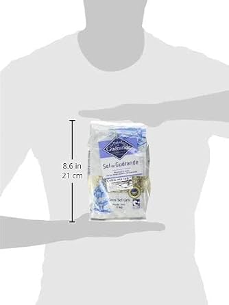 CELTIC GREY SEA SALT COARSE - GUERANDE GROS SEL GRIS ,1 kg (Pack of 1)