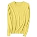 Women's Sweaters Basic Knitted Pullover Sweater Crew Neck Long Sleeve Fall Tops Soft Lightweight Fashion Clothes