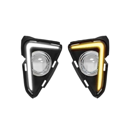 Antibrouillards RAV4 feux de jour jaunes blancs visibilité pluie