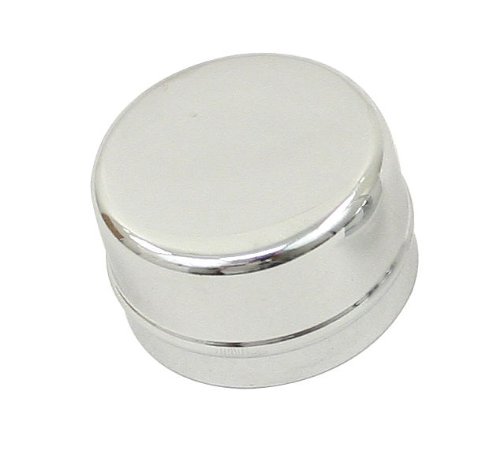 Empi Chrome Dust Caps without Logo, Pair