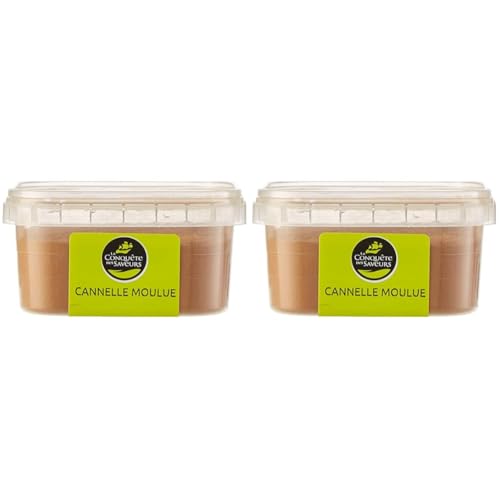 La Conquête des Saveurs Cannelle Moulue 50 g (Lot de 2)