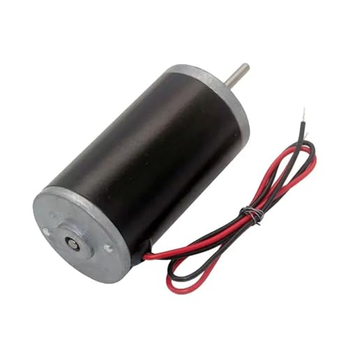 Motor de CC de imán permanente 31ZY reversible alta velocidad 12V 24V