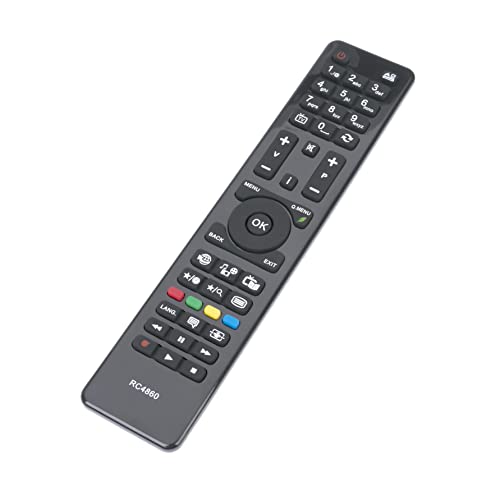AULCMEET RC4860 Replacement Remote Control Compatible with Hitachi 4K OLED Smart TV 32HXC01UB 32HXC41 22HXJ06UA 32HXC01 32HXC01U 32HXC01UA 32HXT16U 40HXT16UB 40HXT16UJ - Image 2