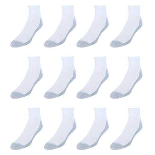 Hanes mens Socks, X-temp Cushioned Ankle Socks, 12-pack2