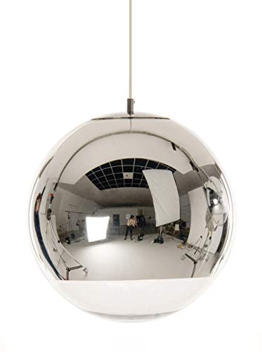 Suspension luminaire verre argenté lustre plafond moderne salon et chambre