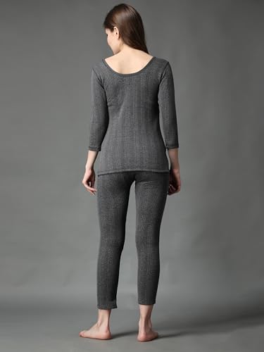 Image of FF Winter Wear Thermal Upper Vest and Bottom Lower Warmer Combo for Women Long Johns Underwear Set
