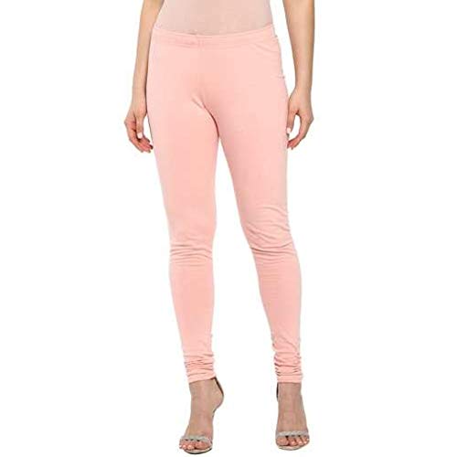 Image of BIBA Womens Coated Leggings (Blush X-Large)
