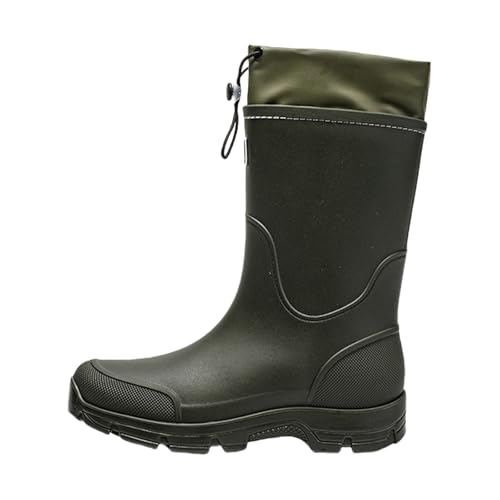 Botas impermeables altas para hombre, botas de goma para mujer, botas de trabajo, botas de lluvia, botas de goma, botas de seguridad, botas de lluvia, transpirables, botas de jardín, botas de pesca