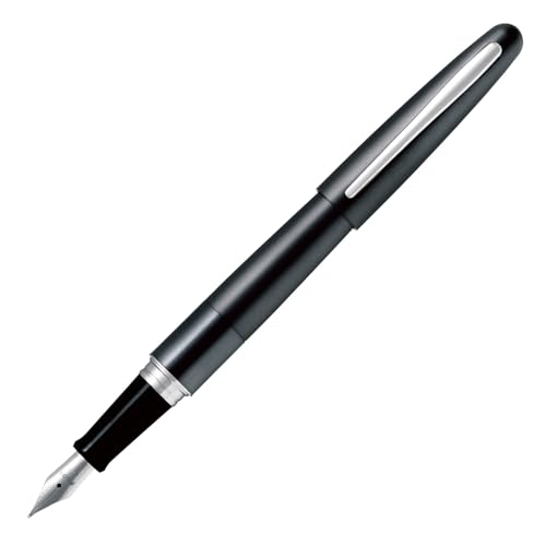 Pilot Cocoon Fountain Pen Medium Nib Metalic Gray Body (FCO-3SR-MGY-M)
