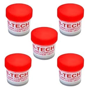 Image of Pack of 2 White 10g Thermal Heatsink Paste Components for CPU Fan