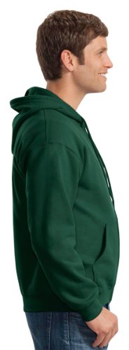 Gildan boys Heavy Blend Full-Zip Hooded Sweatshirt(G186B)-ROYAL-M4
