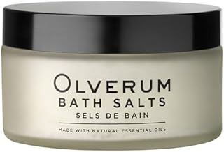 Olverum Bath Salts Luxury Muscle Soothing Bath Muscle Soak Aromatic, Therapeutic Blend of Pure Essential Oils & Mineral Salts Muscle Relaxing Ethically Sourced Salt for Women & Men Relax Restore Renew