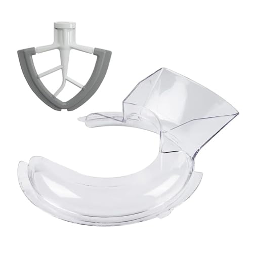 Compatible Con Accesorios For Batidoras Kitchenaid, FSLH, Batidoras Con Cabezal Inclinable De 4,5 Y 5 Cuartos Y Batidor De Borde Flexible For Cabezal Inclinable De 4,5-5