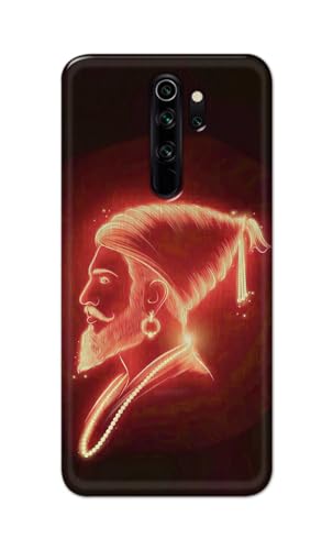 Image of Plastic Printfidaa Printed Hard Back Cover Case For Mi Redmi Note 8 Pro Back Cover (Chatrapati Shivaji Maharaj) -112