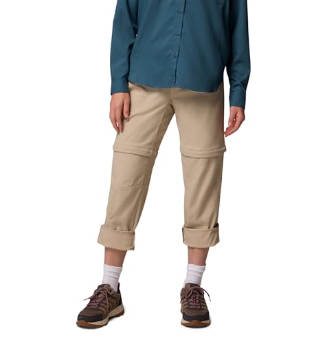 Columbia Women's Leslie Falls Convertible Hiking Pants, Ancient Fossil, 10 by Columbia - Used condition - Image 6