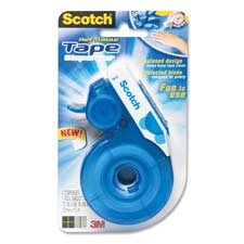 MMMH103R - Automatic Tape Dispenser, Portable, Refillable, Blue/White