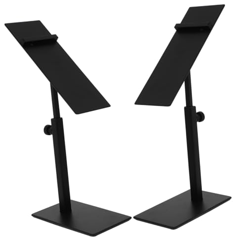 Cabilock Mens Shoe Rack 2 Adjustable Stainless Steel Shoe Holders Display Stand Closet