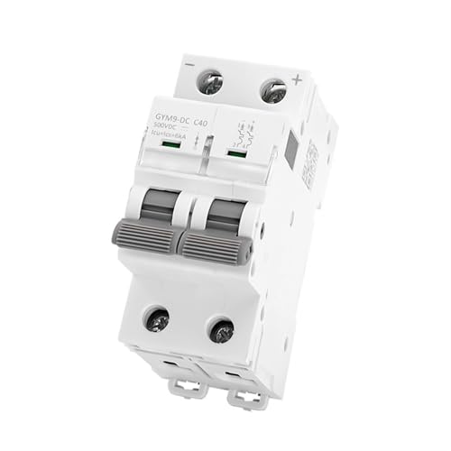 Mini disjoncteur électrique 16A GYM9 protégeant des surcharges de courant continu
