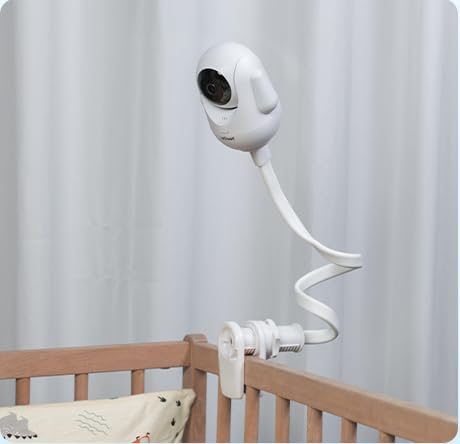 Image of ieGeek Baby Monitor Mount Bracket for Baby 1T/4/5 Baby Camera Holder Holder with a 1/4” Screw,with 21.6" Flexible Gooseneck Arm