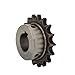 Steel Heavy Duty Motor Pinion Gear 1pcs 24 Teeth 08B Industrial Drive Sprocket Wheel Steel Chain Gear 24T Keyway Bore 20 22 24-40mm(28mm (Keyway 8mm))