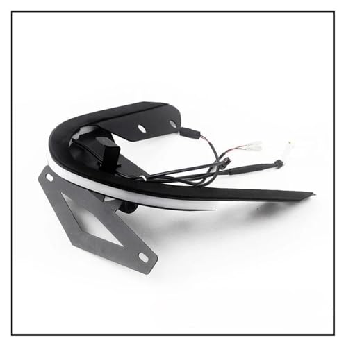 Support de plaque d'immatriculation moto premium feu arrière avec support pour Ducati - 4