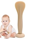 Espátula para nalgas - espátula crema para capas, aplicador de silicona | Espátula flexible para masa de pañales, cepillo para nalgas de bebé, accesorio de cuidado ideal para un