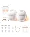eufy Breast Pump E20, Heated Wearable Electric Breast Pump, 3 Temperature Levels, Hands-Free, App-Controlled Optimized Rhythm, Hospital-Grade Suction, Discreet and Ultra-Quiet Pumping