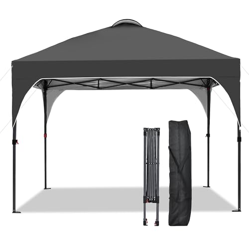 GDY 10x10 Pop Up Canopy Tent, Easy-Setup Gazebo, Outdoor...