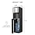5 Gallon Water Dispenser Bottom Loading Hot Cold Water Cooler Stainless 3 Temperature Spouts, Empty Bottle Indicator with Child Safety Lock Black