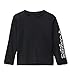 Columbia Youth Boys Toddler PFG Terminal Tackle Long Sleeve Sun Protection Shirt, Black, 3T
