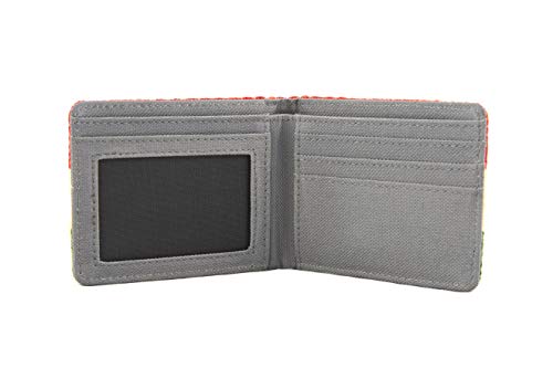 Dime Bags Hempster Bi-Fold Wallet, RFID-Blocking, Slim Design, 7 Compartments, Window ID Slot, Interchangeable Front Patch3