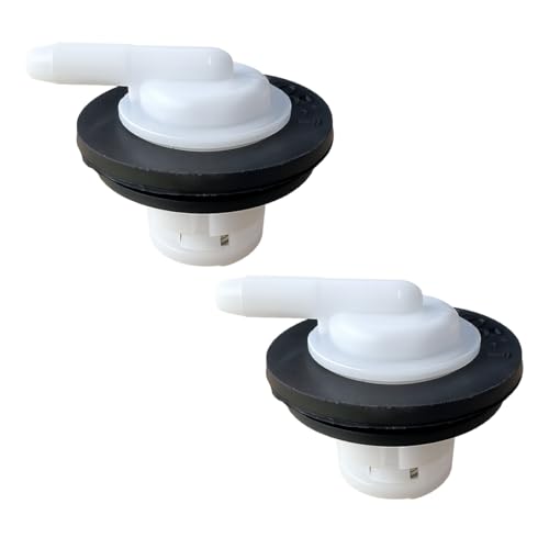 Sandfren Car Fuel Tank Vent Valve 2PCS Vehicle Gas Tank Vent Rollover Valve with Grommet Seal Kit Automotive OEM# 5360058 Replacement Compatible with Wagoneer Grand Cherokee Comanche