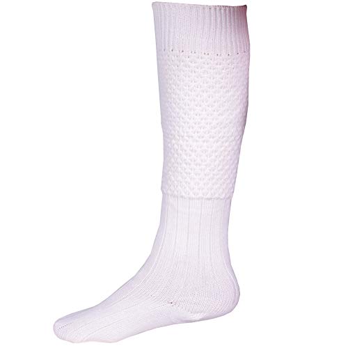 Mens New Bubling Scottish Highland Wear Long 65% Wool Kilt Hose Socks