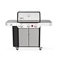 Weber Genesis S-335 Liquid Propane Gas Grill, Stainless Steel