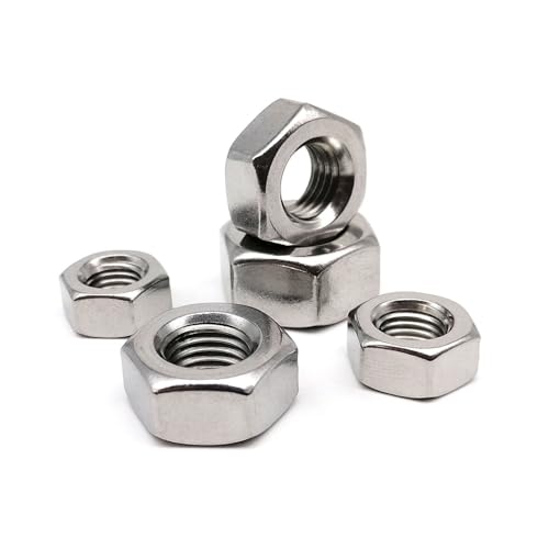 5/10 זڂ˂ M3 M4 M5 M6 M8 M10 M12 DIN934 304 A2-70 XeXX`[ ZpZpibg(5pcs M10 pitch 1.25)